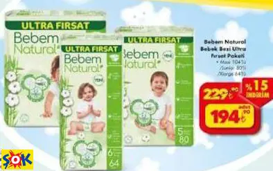 BEBEM NATURAL BEBEK BEZİ ULTRA FIRSAT PAKETİ